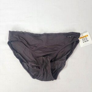CK Calvin Klein Women's Underwear Panties BIKINI NOS Brown Size SMALL S 5 New